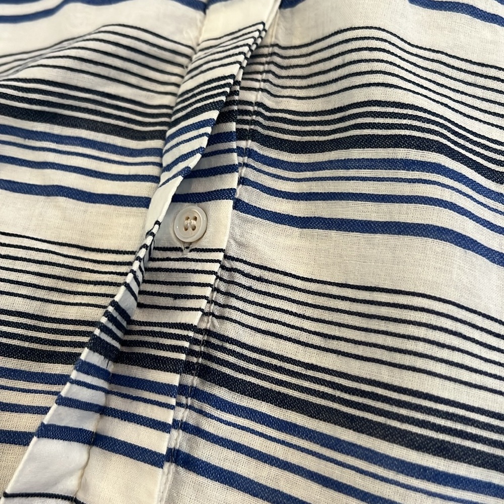Two By Vince Camuto Linen Button Front Shirt For … - image 6